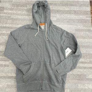 Frame Denim Zipper Hoodie SZ XL MSRP $395
